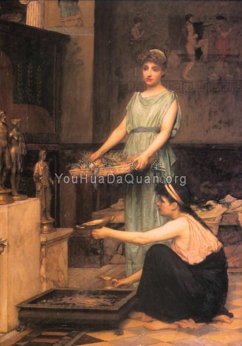 Waterhouse, John William oil painting - 约翰·威廉姆·沃特豪斯